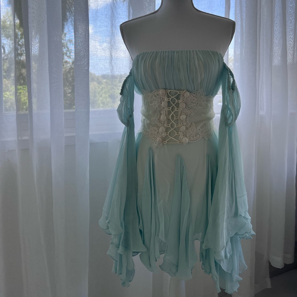 Gorgeous Cinderella closet dress handmade in Dubai.
